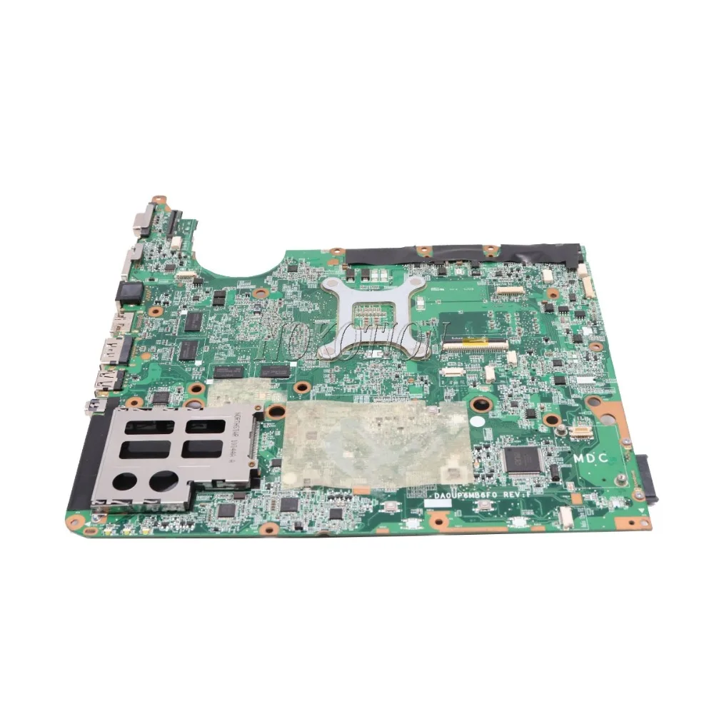 NOKOTION 605704-001 DA0UP6MB6F0 اللوحة لابتوب HP جناح DV6 DV6T DV6-2000 1 جيجابايت الفيديو بطاقة DDR3 اللوحة الرئيسية شحن وحدة المعالجة المركزية