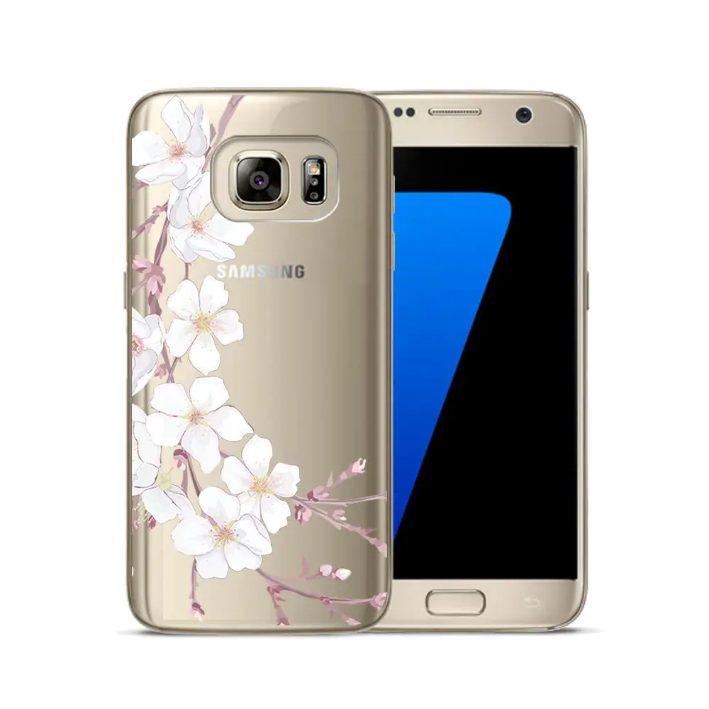 Soft TPU Case FOR Samsung S9 Plus Smart Back Protective Phone Case FOR Samsung S8 Clear painted Case FOR Galax S6 S7 S8 Plus S9 (3)