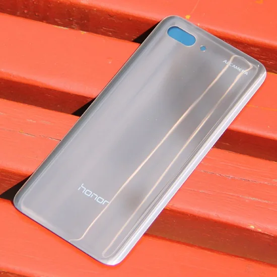 Gold HUAWEI, задняя батарея, стеклянная крышка, корпус двери для Huawei Honor 10, 5,84 дюйма, задняя Задняя стеклянная крышка - Цвет: Gold