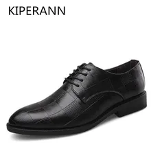 2018 zapatos de marca de lujo para Hombre Zapatos de vestir con punta para Hombre Zapatos oxford para de baile de moda para hombre 38-48(China)