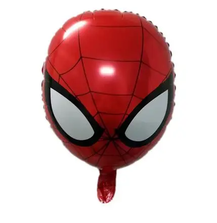 5 шт./лот Капитан Америка Железный Халк Человек-паук голова фольги воздушные шарики, детские игрушки надувные шары день рождения поставки Globos