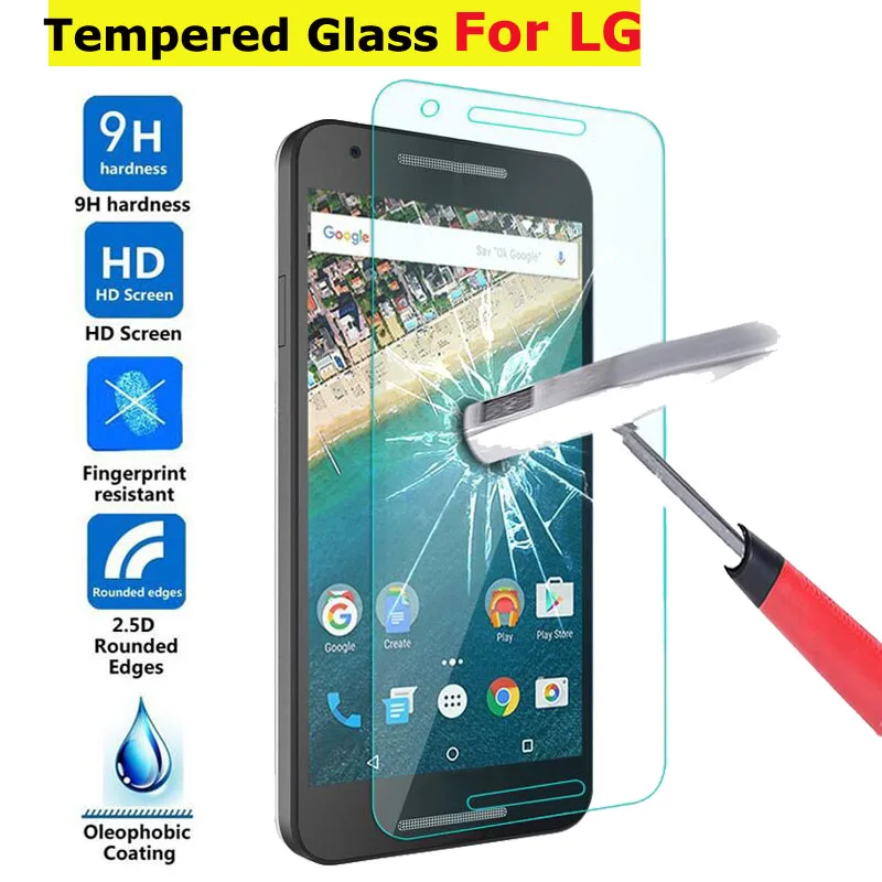 2 5D 9H Tempered Glass Screen Protector For LG G2 G3 G4 Stylus G5 Google Nexus