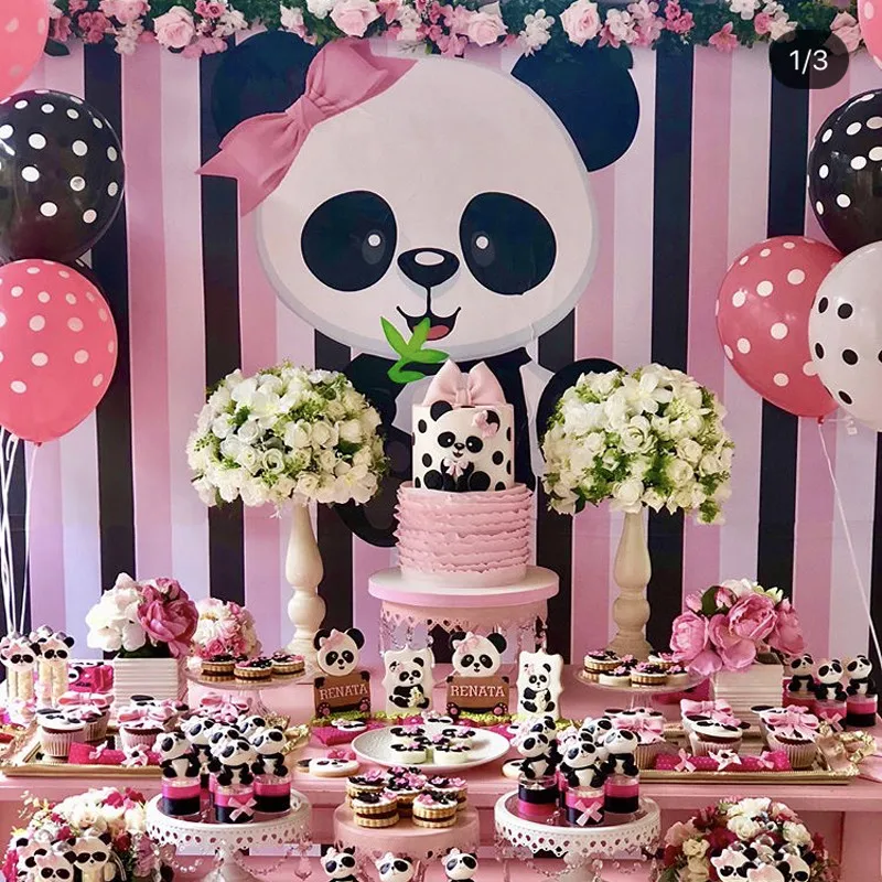 Omilut Panda одноразовая скатерть/тарелки/чашки/бумажные принадлежности для детского