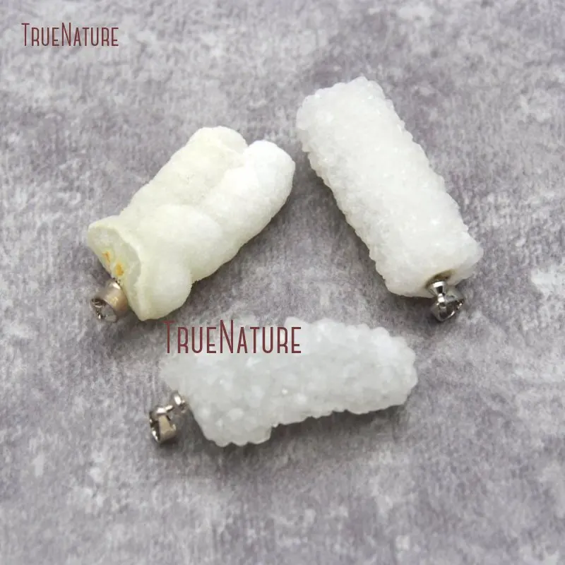 

Irregular Shape Natural Stone Solar Quartz Stalactite Pendant PM26849