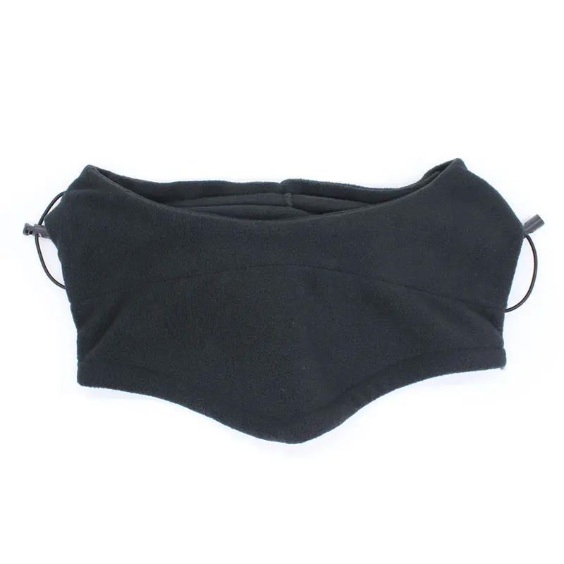 Nuoxintr Outdoor Motorcycle Bicycle Face Mask Thermal Fleece Balaclava Hat Hooded Neck Warmer Winter Ski Bike Beanies Masked cap