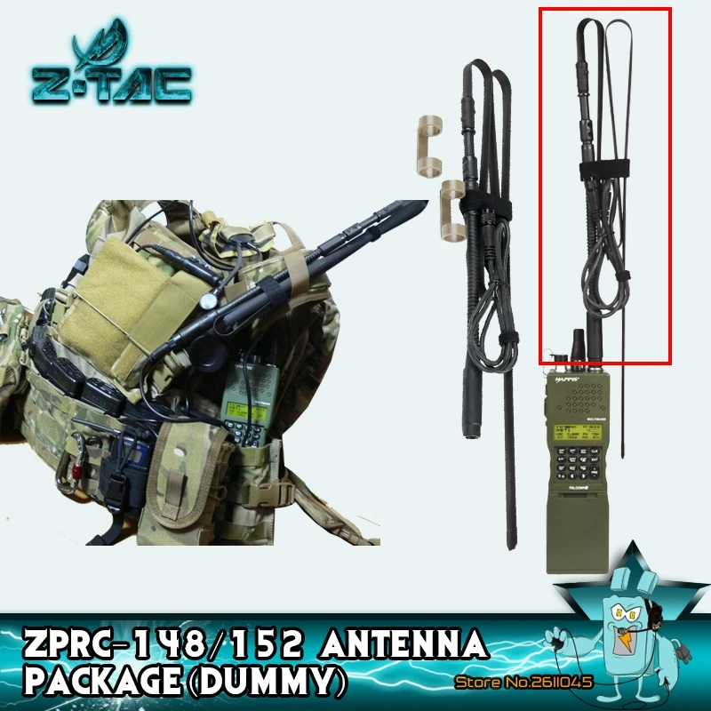 Z TACTICAL PRC 152 Antenna PRC 148 Antenna Package PRC 148 Radio Case ...