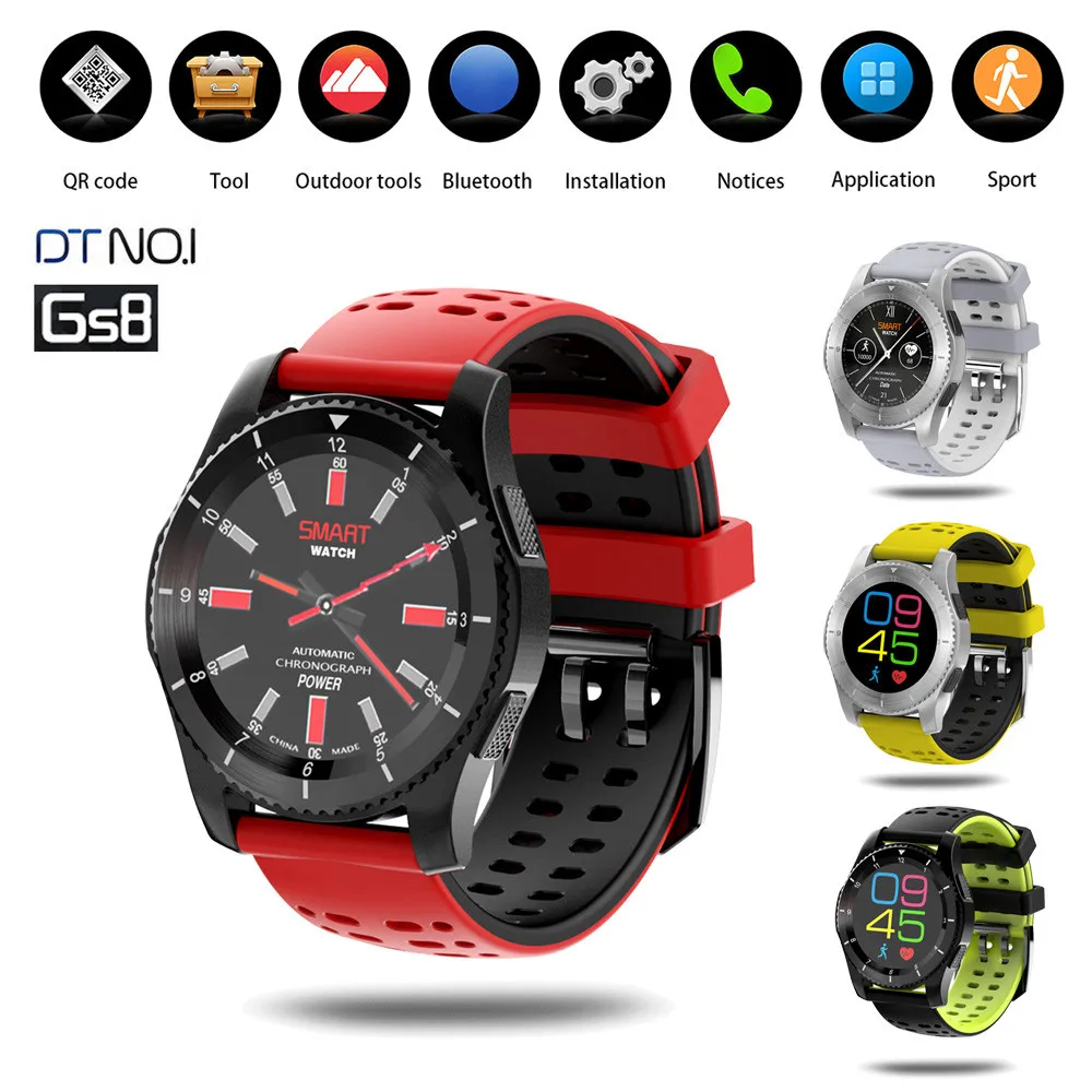 

Smartwatch Wearable Devices Activity Tracker Fitness Tracker Relogio Heart Rate Monitor Smart Watch Android SIM Pedometer AU22a