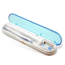 Портативная зубная щетка Автоматическая дезинфекция УФ стерилизация случае зубная щетка для путешествий инструмент для стерилизации коробка CD88