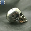 White Fine Polishing Brass Skull Head Three Links DIY Paracord Beads Umbrella Pendants Personalized Accessories EDC Knife Beads ► Photo 2/6