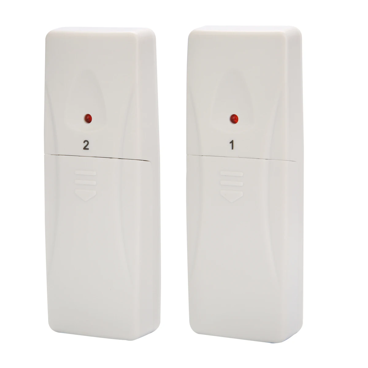Digital Refrigerator Thermometer LCD Thermometer Temp Humidity Meter Indoor Outdoor Hygrometer With 2 Wireless Transmitter