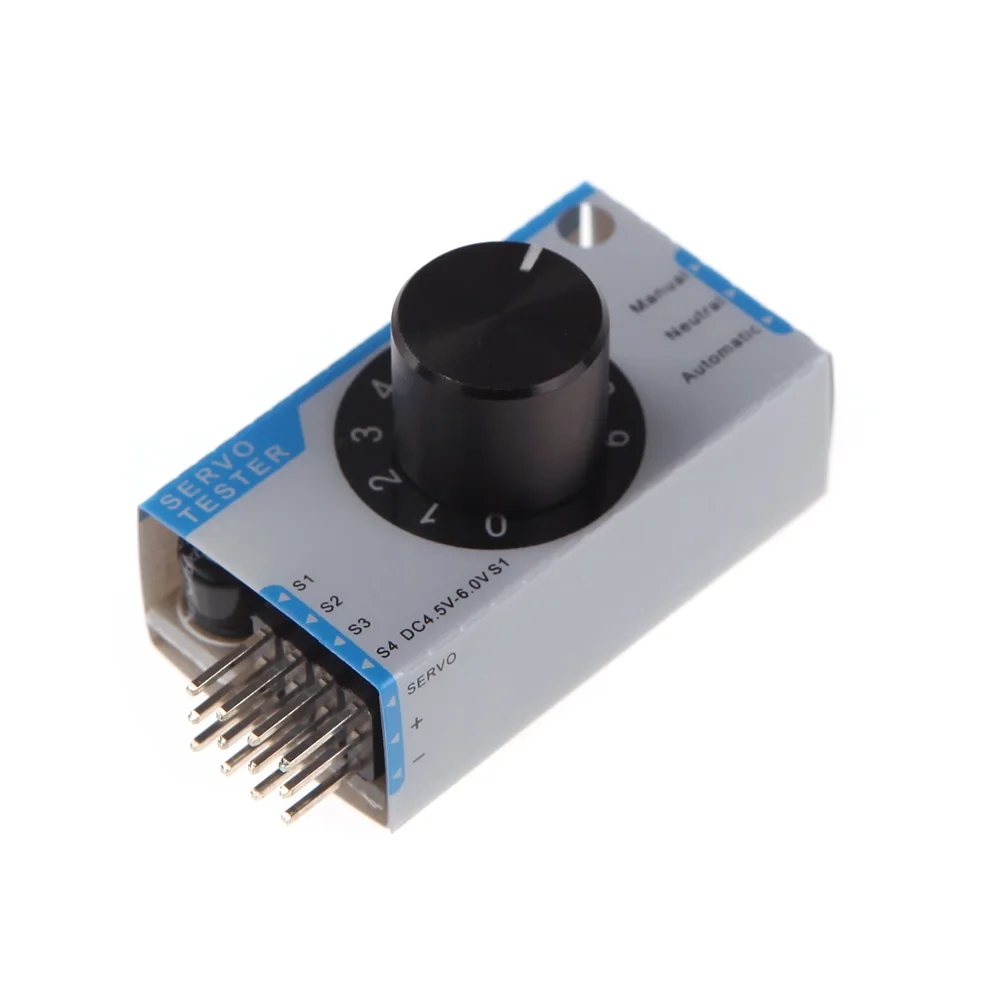 

Mini 3-channel Servo Tester Servo Consistency Master Tester for Helicopter Airplane Car RC Tools