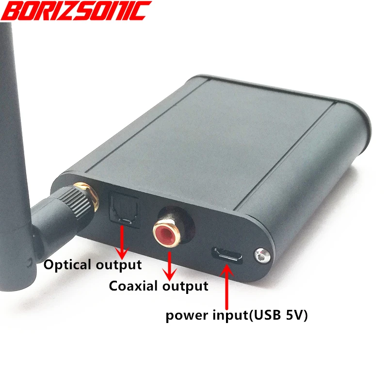 Csr8675 bluetooth 5,0 APTX приемник HD оптический и коаксиальный выход ЦАП Беспроводной аудио цифровой Интерфейс USB DC5V