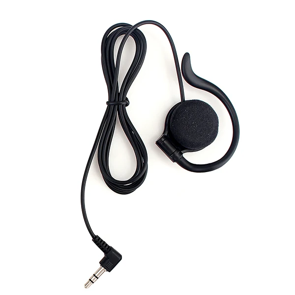 10pcs 3.5mm Listen Only Earpiece Headset Earphone for Radio Tour guide System F4510A condenser microphone