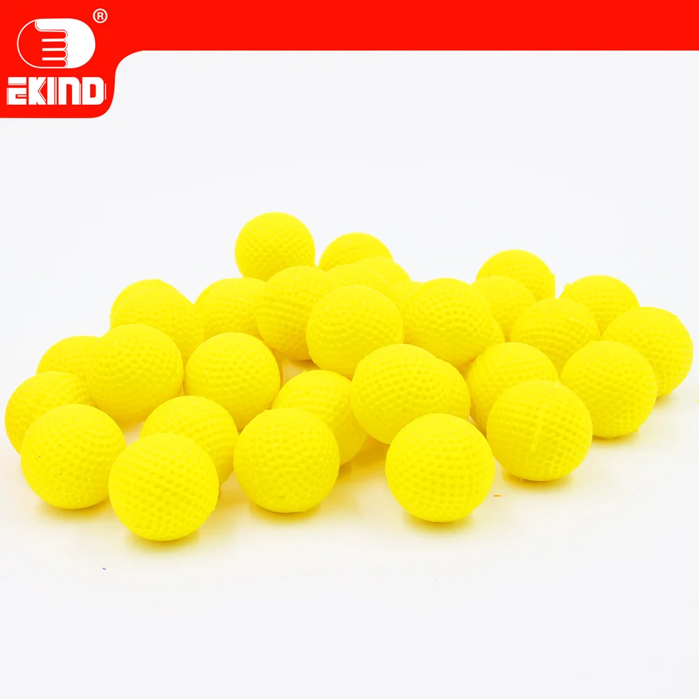 

EKIND 50Pcs Round Ball Bullet Refill For Nerf Rival Kids Toy Guns