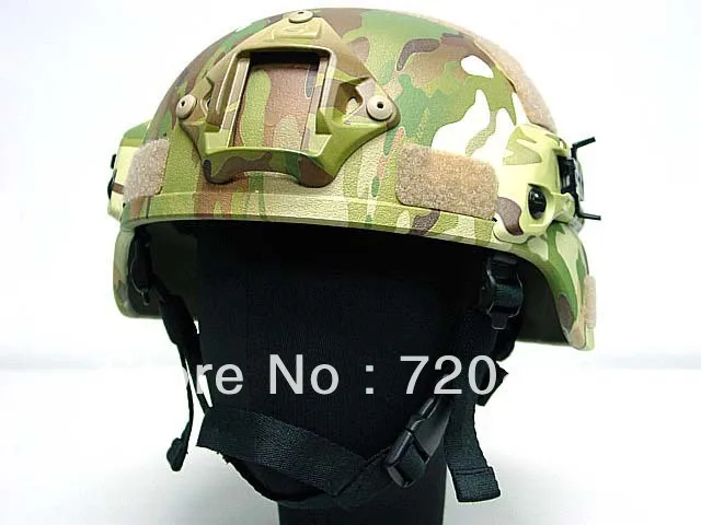 Шлем MICH TC-2000 ACH с креплением NVG black TAN OD на MC