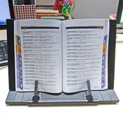 Креативная офисная обучающая канцелярская книжная полка металлическая Студенческая Регулируемая рамка для чтения