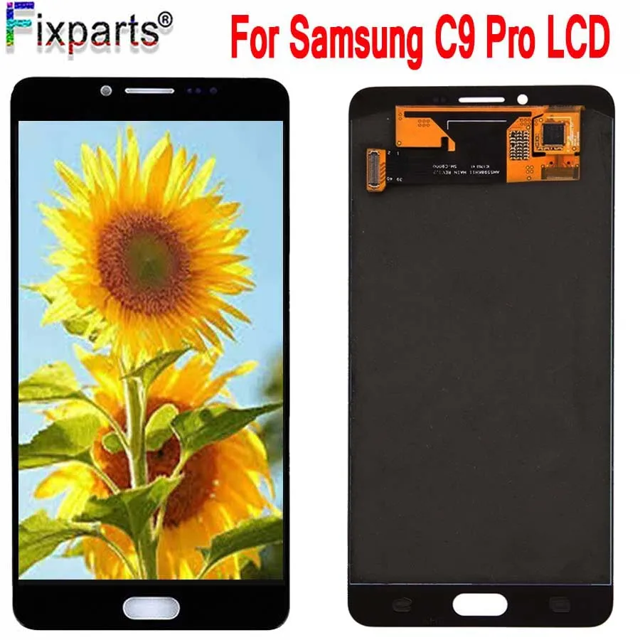 100% протестированный для SAMSUNG GALAXY C9 Pro LCD C9000 дисплей кодирующий преобразователь