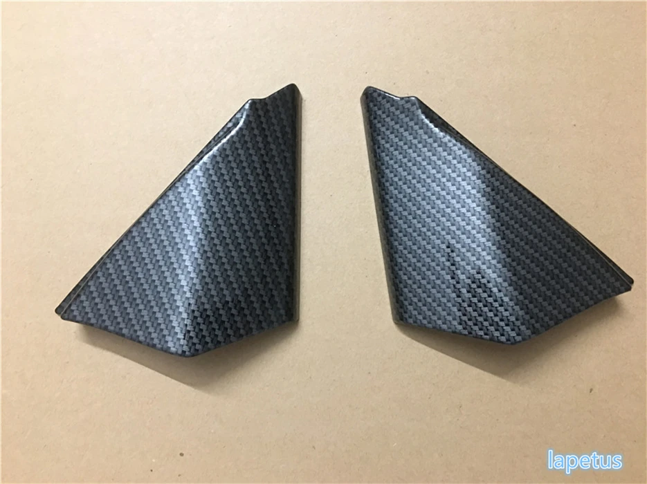 

2 Color ! New Style For Renault Kadjar 2016 2017 ABS Front Head Pillar A Triangle Decoration Strip Cover Cap Trim 2 Piece