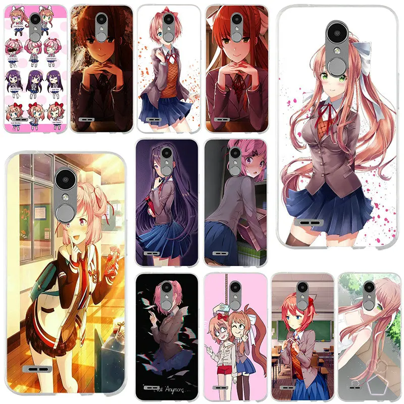 

Monika Doki Doki Literature Club Soft Slim Phone Cases TPU Silicon for LG Spirit G2 G3 Mini G4 G5 G6 K4 K7 K8 K10 V10 V20 V30