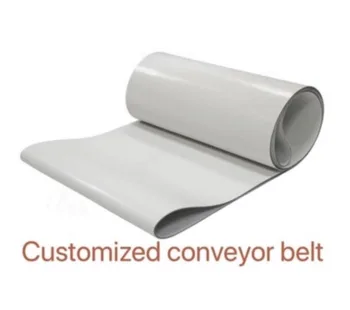 

650x45x1mm PVC White Transmission Conveyor Belt Industrial Belt