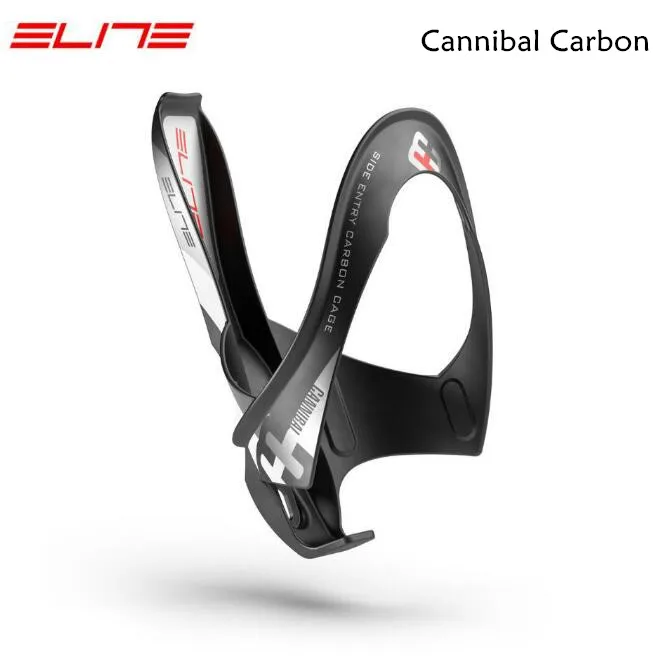 Shimano Elite Cannibal карбоновый велосипед велосипедный боковой вход карбоновая бутылка для воды клетка совместима со всеми рамками - Цвет: Белый