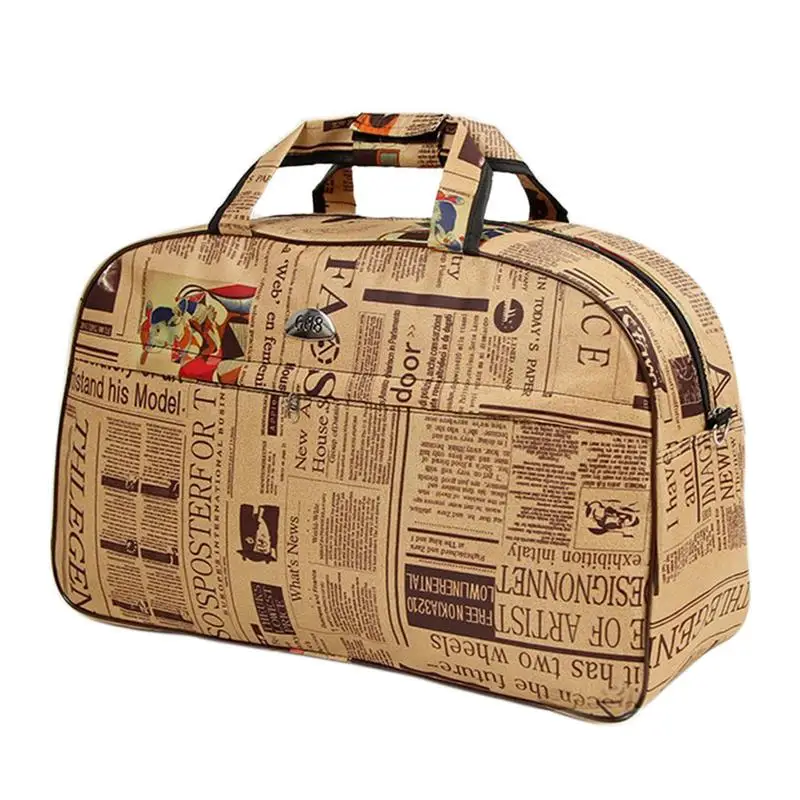 

Travel Duffle Totes Folding Bag Oxford Fabric Unisex Large Capacity With Straps Traveling Storage Luggage Organizer Bags Handbag