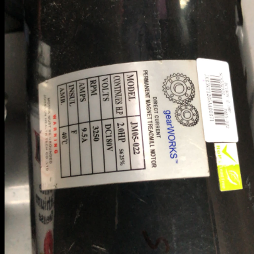 

Treadmill Motor JM05-022 2.0HP for Johnson Fitness