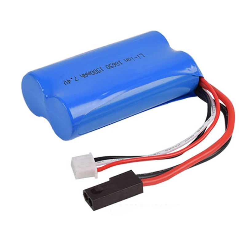 7 4 v 1500mah 15C 18650 Li-Ion 5500-2P Plug Battery RC T640 F39 F49 T39 822 батарея для игрушек бесплатная