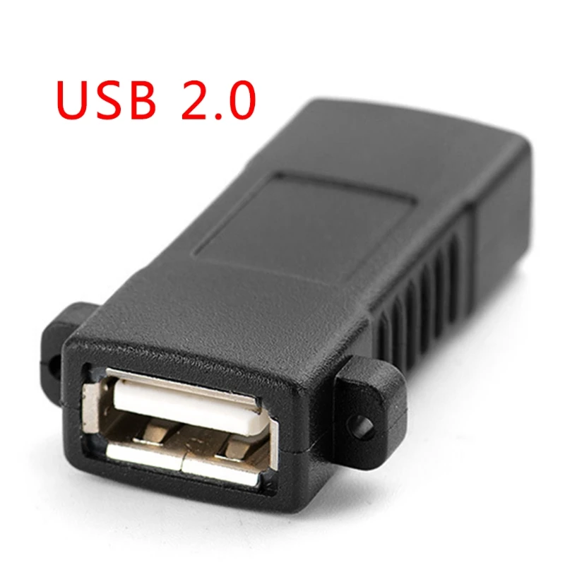 1 шт. Стандартный USB 2 0 3 гнездо на адаптер для монтажа панель Разъем|Компьютерные
