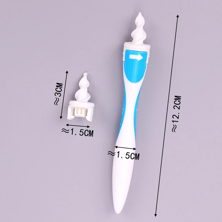 Уход за ушами ушной очиститель ушной палочки простой инструмент для удаления ушной серы мягкий спиральный очиститель для предотвращения палочки для чистки ушей инструмент 1 комплект/16 наконечников