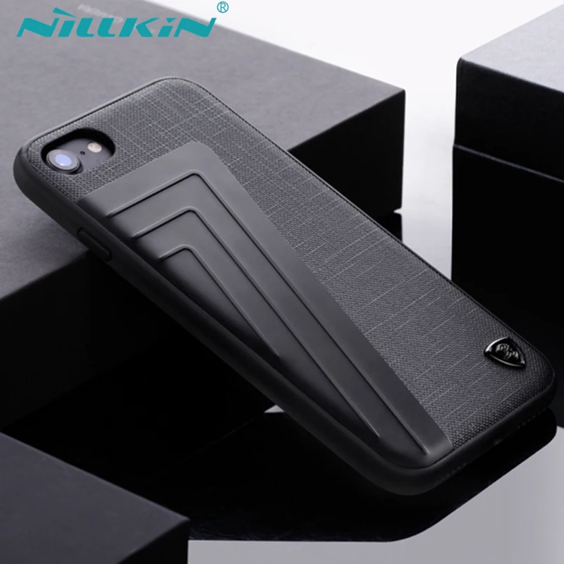 bilder für Nillkin Für iphone 7/7 Plus Fall Abdeckungen Krokoprägung Pu-leder + Aluminium + Soft TPU + PC Hybrid Zurück abdeckung mit Kleinpaket bilder für Nillkin Für iphone 7/7 Plus Fall Abdeckungen Krokoprägung Pu-leder + Aluminium + Soft TPU + PC Hybrid Zurück abdeckung mit Kleinpaket