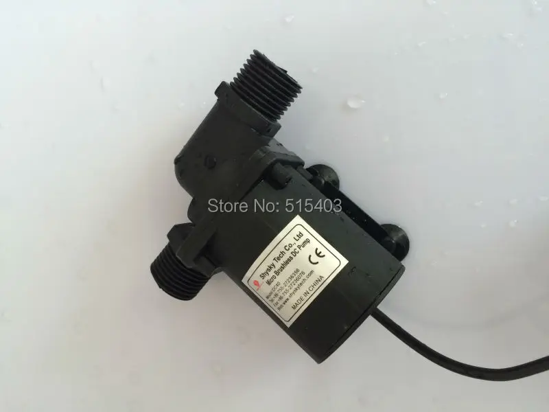 

3pcs 12V Mini Brushless DC water pump 100C High temperature. Lift 5M Flow 600LPH Long life Low noise Absolutely safety