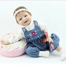 Новинка г.,, горячая Распродажа, Реалистичная кукла-Реборн,, детские куклы, модная Кукла, настоящее мягкое прикосновение