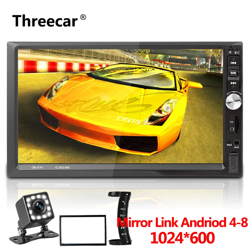 

Newest Double 2 Din Auto Car Radio 7" Mirror Link Android Autoradio Bluetooth Car Mp5 Player Multimedia Audio Video Car Radio
