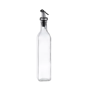 

Houmaid kitchen accessories leak-proof glass bottles,sauce/vinegar/oil/seasoning transparent storage jars 500ml
