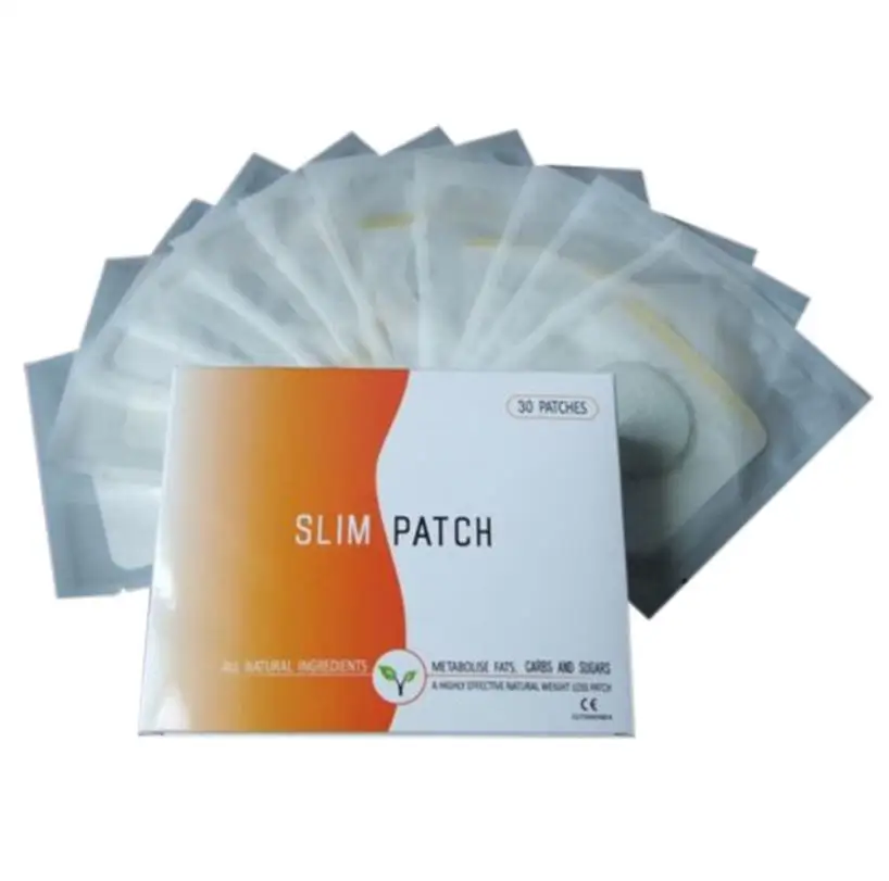 30pcs strongest Weight Loss Slimming Diets Slim Patch Pads Detox Adhesive Sheet 2U1106in Face