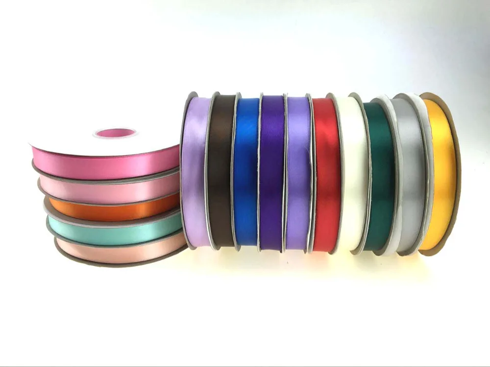 100 Polyester Ribbon 100 yard/lot 6mm,9mm,12mm,15mm,20mm,25mm,38mm