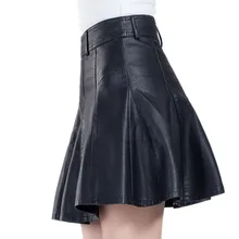 Новые весенние юбки женские новые модные высококачественные юбки женские мини-кожаные юбки женские S-4XL BL224
