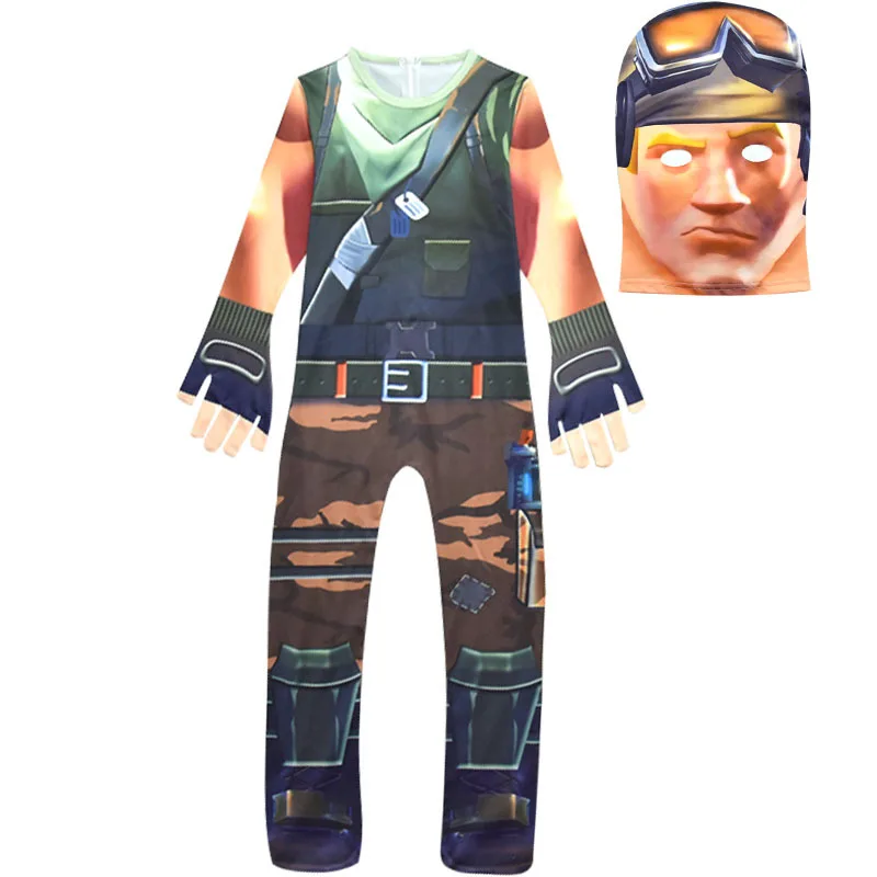 

Boys FFortnitedCosplay Costume Kids Streetwear Boys FFortnitedCosplay Children Clothes Set Halloween Festive Party Supplies