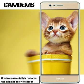 

CAMDEMS 100pcs/lot 0.3mm Tempered Glass Screen Protector For HuaWei Honor 4 lite 7 plus C8816 Explosion-proof Protetive Film