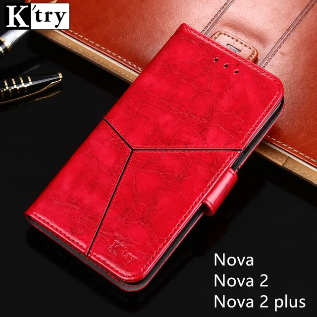 Best Price Huawei Nova 2 Case Nova 2 plus Cover K'try Luxury leather Wallet Case Soft Silicone Flip Cover For Huawei Nova 2 Plus Phone Case
