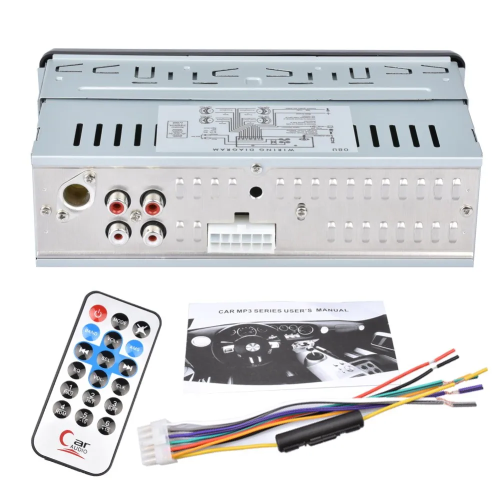 Remote Din Auto Pemain Kelebihan Penopang 12V USD Radio States Dollar Player 2sykes Control MMC Berbelanja USB Mm United 1 FM Aux Mobil Musik Stereo 1din 3.5 MP3 Audio kartu VODOOL SD 8 Remote Din Auto Pemain 8