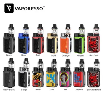 

New Color Vaporesso SWAG Kit 80W Electronic Cigarette Kits With Vaporesso Swag Mod NRG SE NRG SE Mini Tank E-cig Vape Kit