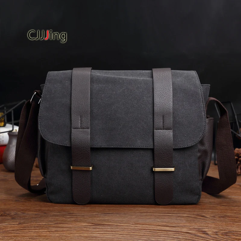 

Men Handbag PU / Casual Travel Messenger Bags Men's Shoulder Bag Canvas Crossbody Bags CJJJing