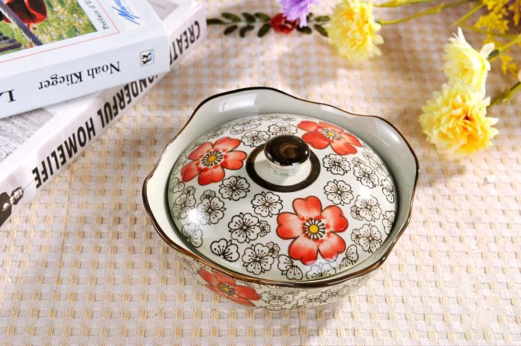 1 шт. объемная керамическая посуда endulge столовая посуда в японском стиле tureen Медленная Плита десертная чаша
