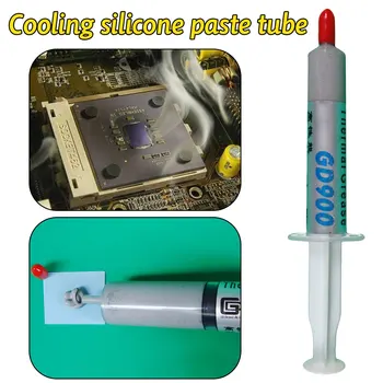 

NOYOKERE Thermal Paste Grease Silicone Plaster GD900 Heat Sink Compound Net Weight 30 Grams High Performance Gray for CPU SY30
