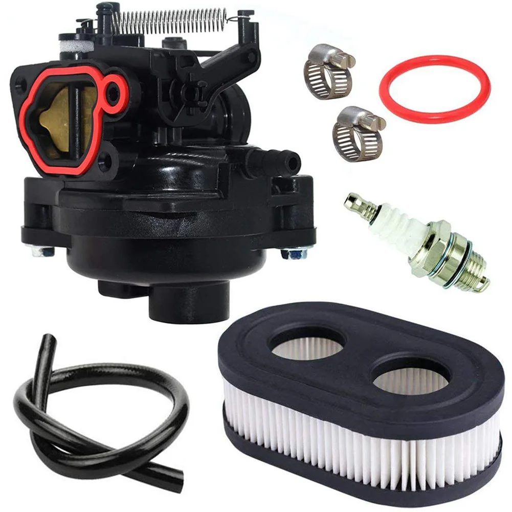 

Fuel Solenoid Carburetor Set Portable Garden Accessories Easy Use Tools Durable Engine Practical Parts Replacement Universal