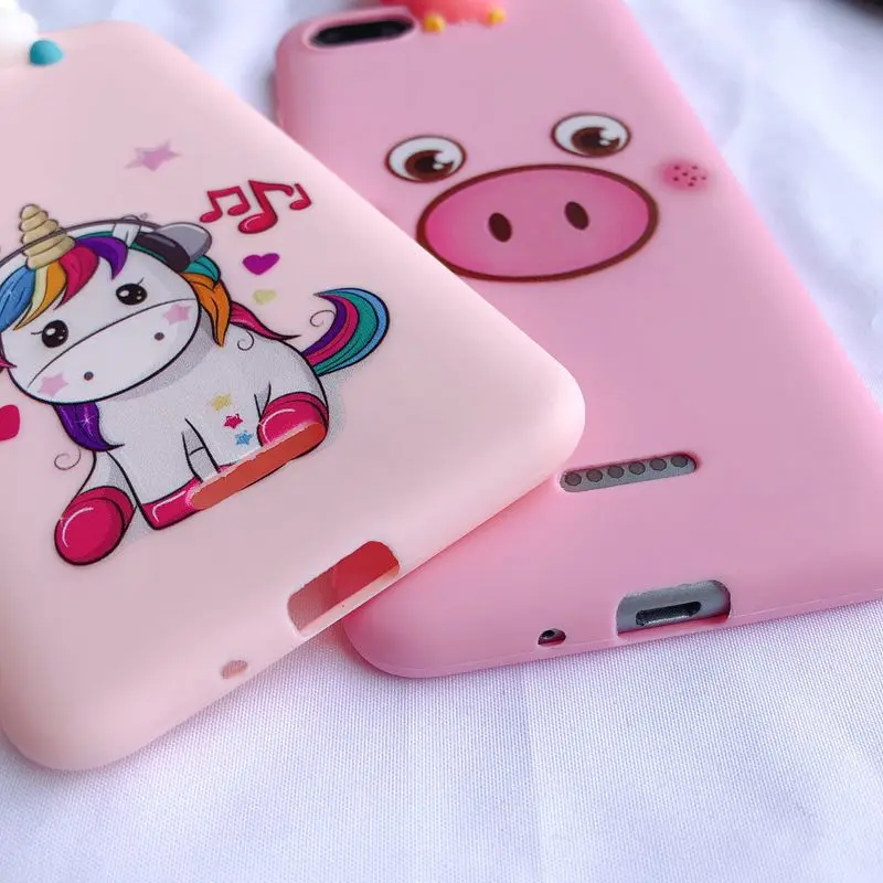 Чехол для Redmi 6A 3D, чехол для etui Xiaomi Redmi 6A, силиконовый чехол Kawaii Bear Unicorn Для Xiaomi Redmi 6A Xiomi, чехол для телефона 5,45 дюйма