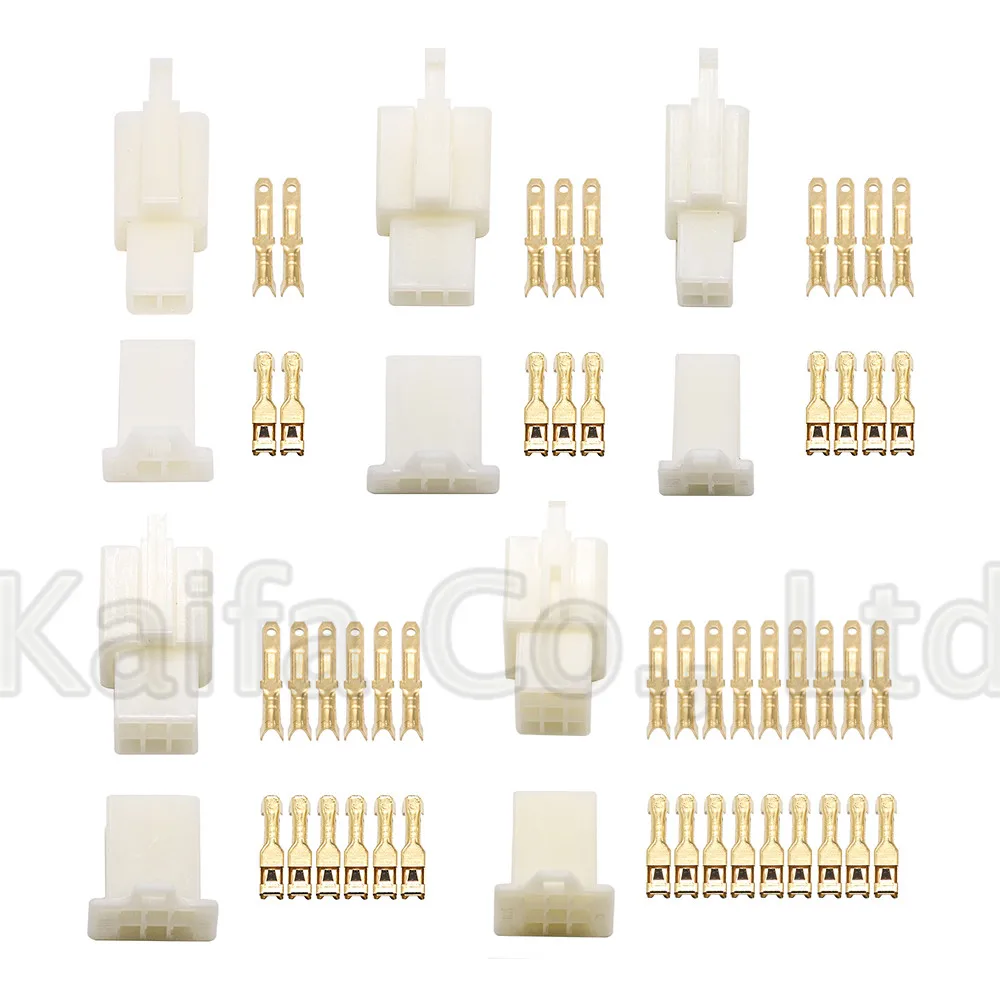 5 компл./лот 2 8 мм 2/3/6/9 pin Автомобильный Электрический провод для
