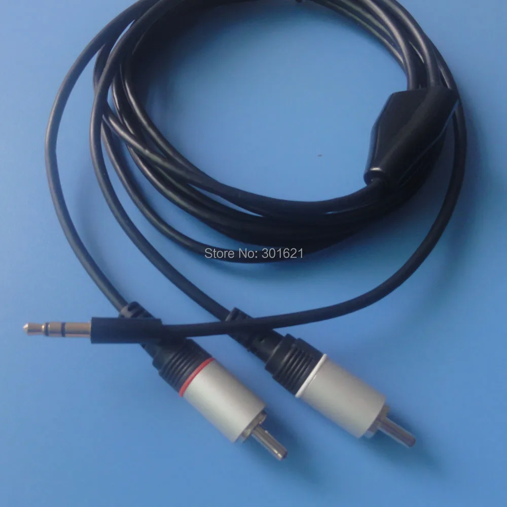

8pcs 1.5meter 2RCA to 3.5 Plug Cable